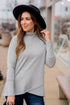 Side Zip Wrap Pullover