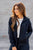 Athletic Zip Up Hooded Jacket - Betsey's Boutique Shop -