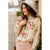 Smocked Neck Floral Long Sleeve Blouse - Betsey's Boutique Shop - Shirts & Tops
