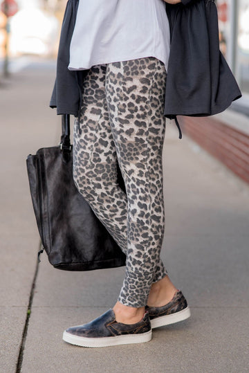 Leopard Leggings - Betsey's Boutique Shop