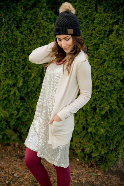 Sequined Holiday Dress