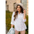 3/4 Sleeve Button Up Blouse - Betsey's Boutique Shop - Shirts & Tops