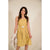 Mustard Polka Dot Dress