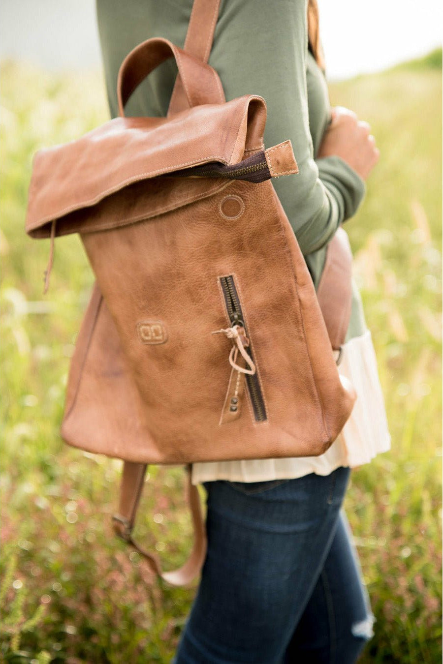 bed stu patsy tanned perforated leather backpack Howie BedStu Backpack - Betsey's Boutique Shop