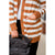 Raw Cut Pocket Striped Button Cardigan - Betsey's Boutique Shop