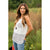 Spotted Base Pocket Tank - Betsey's Boutique Shop - Shirts & Tops