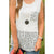 Spotted Base Pocket Tank - Betsey's Boutique Shop - Shirts & Tops