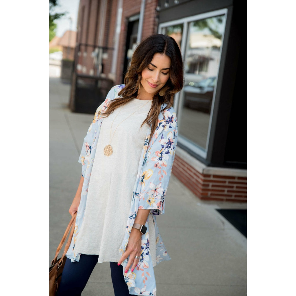 Ruffle Sleeve Tunic - Betsey's Boutique Shop