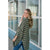 Poncho Style Striped Cardigan - Betsey's Boutique Shop - Coats & Jackets