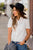 Textured Button Up Blouse - Betsey's Boutique Shop - Shirts & Tops