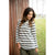 Striped Cowl Neck - Betsey's Boutique Shop - Shirts & Tops