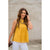 Lace Tank - Mustard
