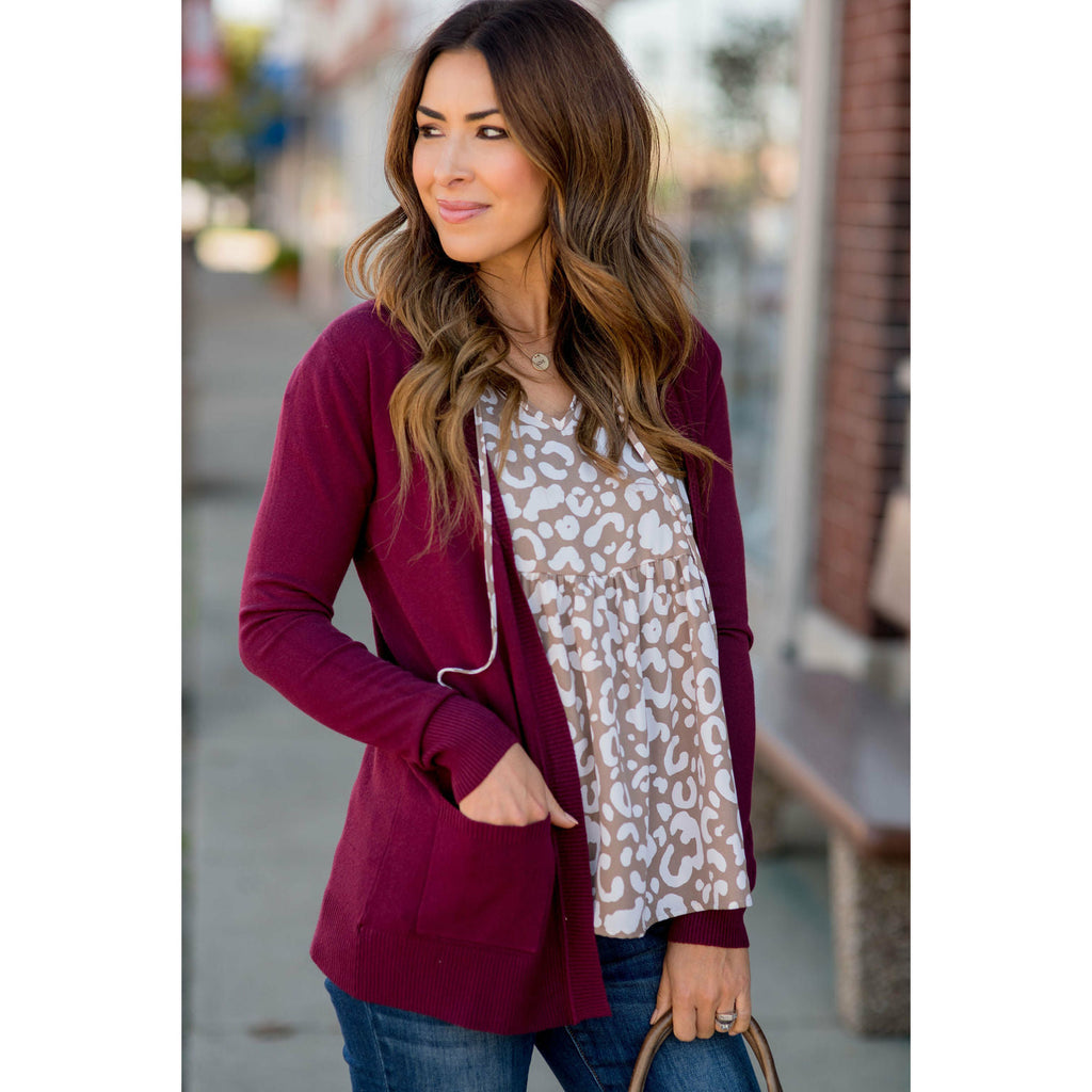 Betsey's Pocket Cardigan - Betsey's Boutique Shop - Coats & Jackets