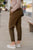 Frayed Bottom Drawstring Pants - Betsey's Boutique Shop -