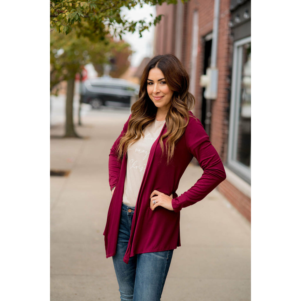 Lightweight Everyday Cardigan - Betsey's Boutique Shop