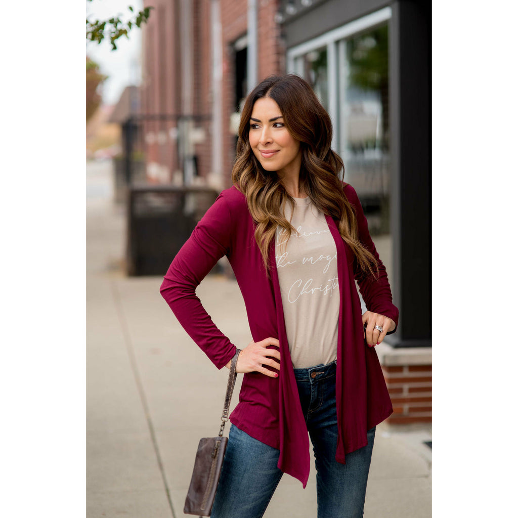 Lightweight Everyday Cardigan - Betsey's Boutique Shop