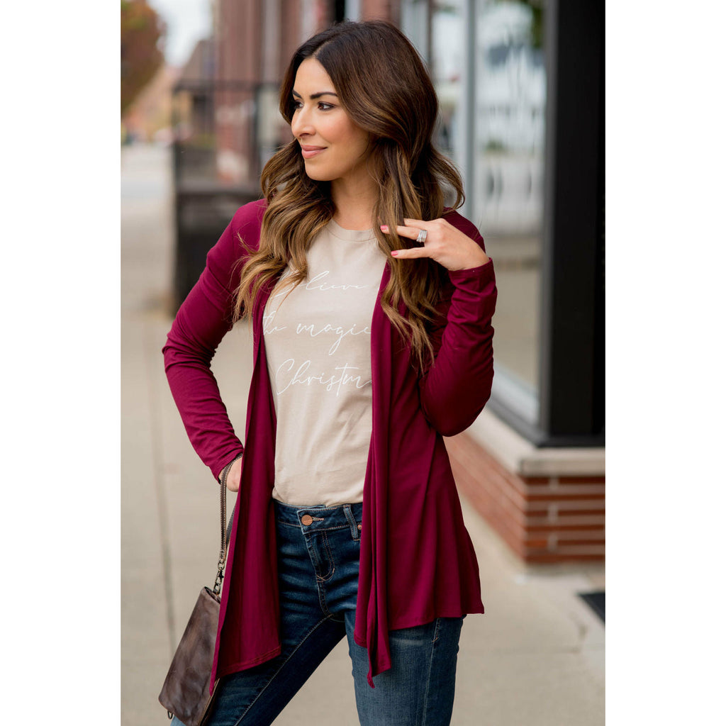 Lightweight Everyday Cardigan - Betsey's Boutique Shop