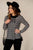 So Soft Striped Solid Trim Sweatshirt - Betsey's Boutique Shop - Outerwear