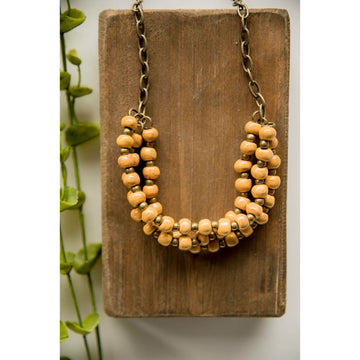 Bel Koz Triple Twist Clay Necklace - Betsey's Boutique Shop