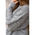Heathered Side Slit Sweater - Betsey's Boutique Shop