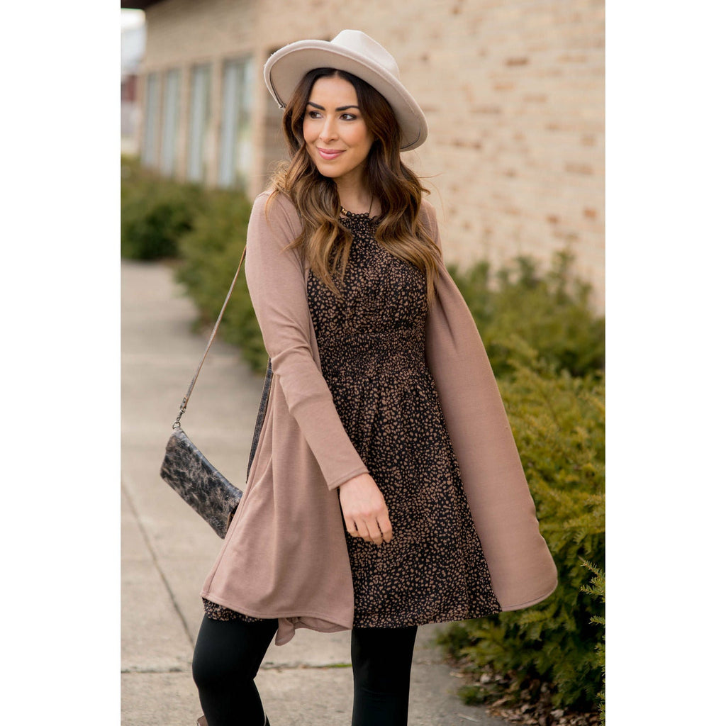 Basic Tunic Cardigan - Betsey's Boutique Shop - Coats & Jackets