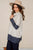 Trimmed Cowl Neck Sweatshirt - Betsey's Boutique Shop - Shirts & Tops
