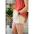 Relaxed Frayed Trim Shorts - Betsey's Boutique Shop