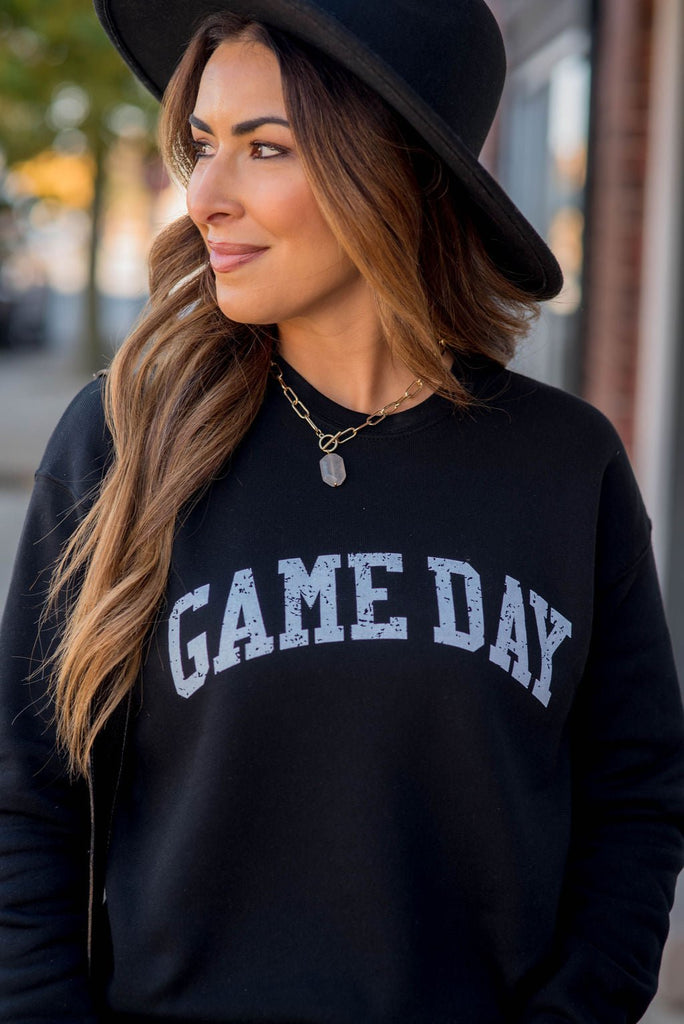 Game Day Graphic Crewneck - Betsey's Boutique Shop