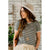 Solid Layered Striped Tee - Betsey's Boutique Shop - Shirts & Tops
