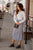 Flower Power Midi Skirt - Betsey's Boutique Shop -
