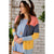 So Soft Color Blocked Tunic Cardigan - Betsey's Boutique Shop - Coats & Jackets