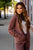 Lightly Ribbed Zip Up Hoodie - Betsey's Boutique Shop -