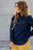 Quilted Button Accent Pullover - Betsey's Boutique Shop -