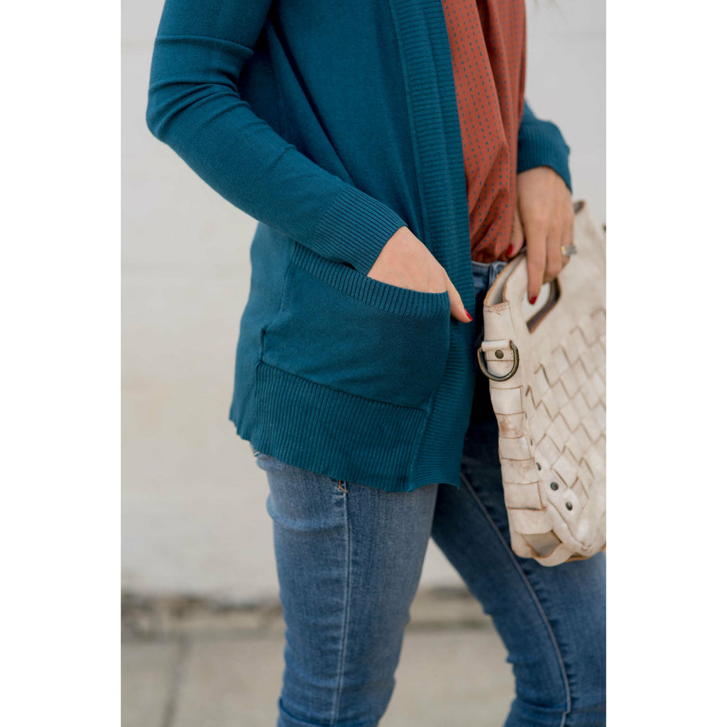 Betsey's Pocket Cardigan - Betsey's Boutique Shop - Coats & Jackets