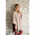 Knit V-Neck Pull Over Poncho - Betsey's Boutique Shop