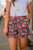 Peonies Drawstring Shorts - Betsey's Boutique Shop -