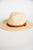Woven Leather Band Fedora - Betsey's Boutique Shop -