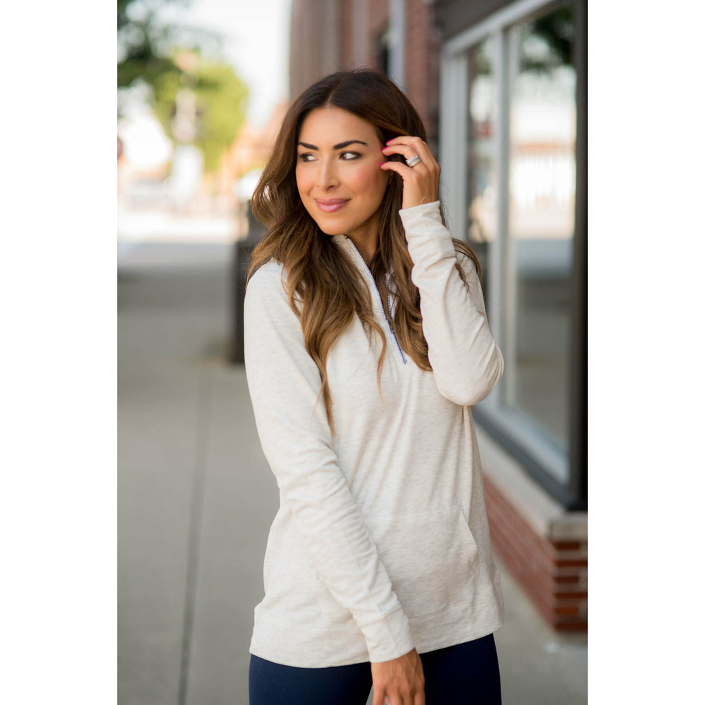 Sherpa Lined Pullover - Betsey's Boutique Shop