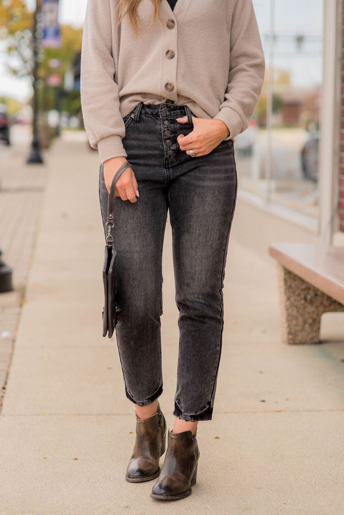 Malory Denim Jeans - Betsey's Boutique Shop -