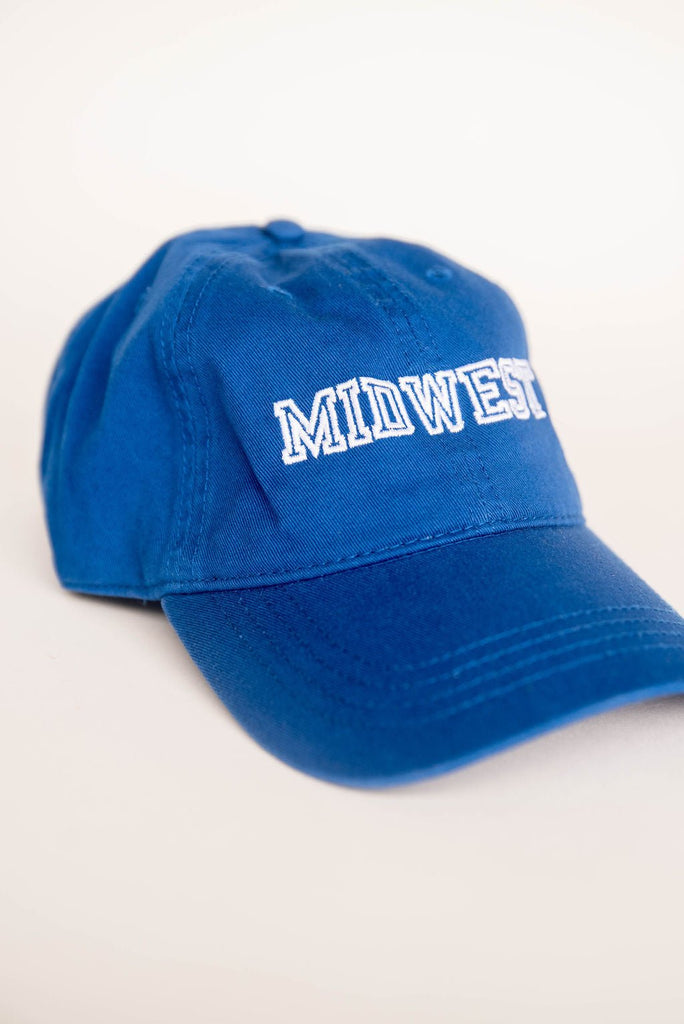 Outlined Midwest Washed Hat - Betsey's Boutique Shop -