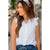 All Over Ruffles V-Neck Tank - Betsey's Boutique Shop - Shirts & Tops