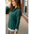 Comfy Stitched Cowl Neck Sweatshirt - Betsey's Boutique Shop - Shirts & Tops