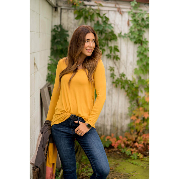 Betsey's Long Sleeve Basic Tee