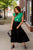 Basic Pleated Maxi Skirt - Betsey's Boutique Shop -