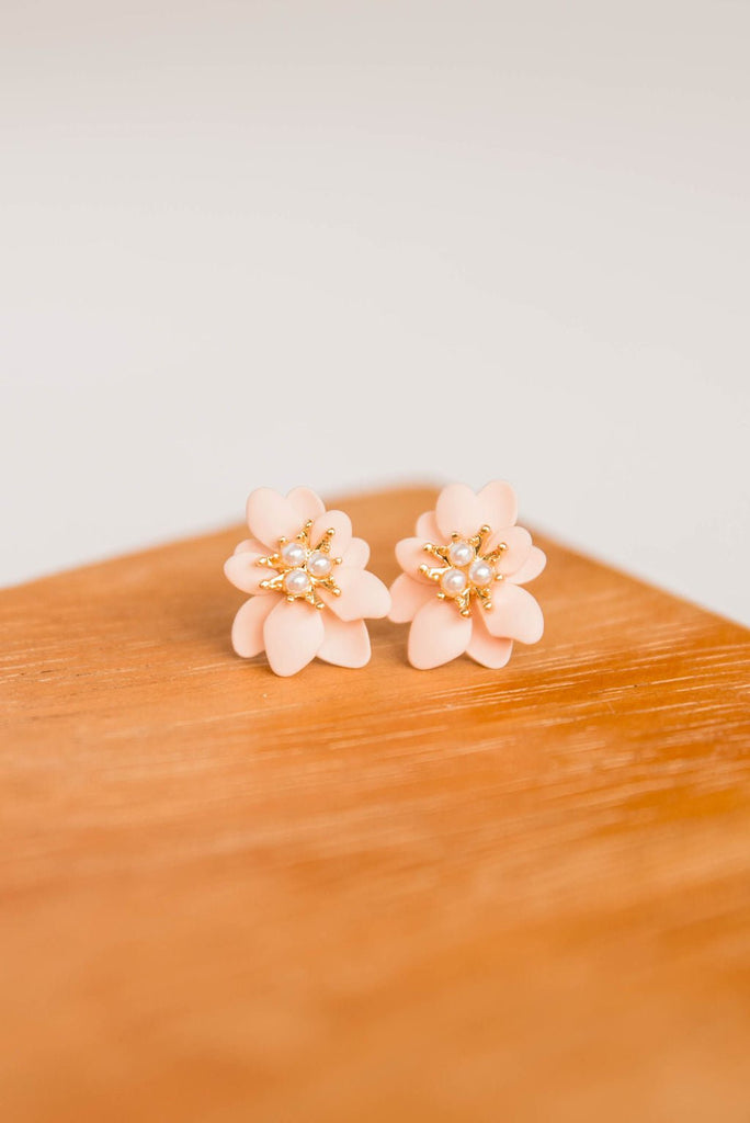 Blossoming Stud Earrings - Betsey's Boutique Shop -