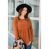 Front Swoop Blouse