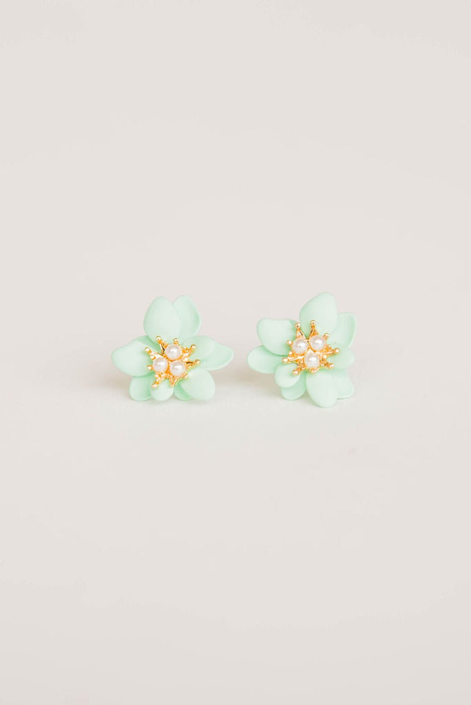 Blossoming Stud Earrings - Betsey's Boutique Shop -