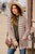 Thin Olive Striped Knit Tunic Cardigan - Betsey's Boutique Shop - Coats & Jackets