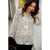 Spotted Tie V-Neck Blouse - Betsey's Boutique Shop - Shirts & Tops