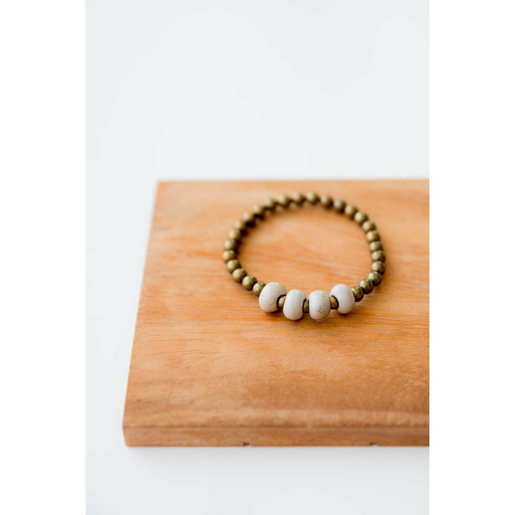 Bel Koz Simple Clay Bracelet - Betsey's Boutique Shop